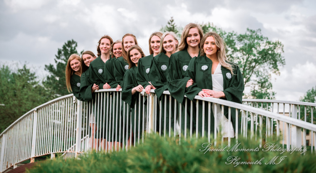Eastern Michigan University graduation photograph