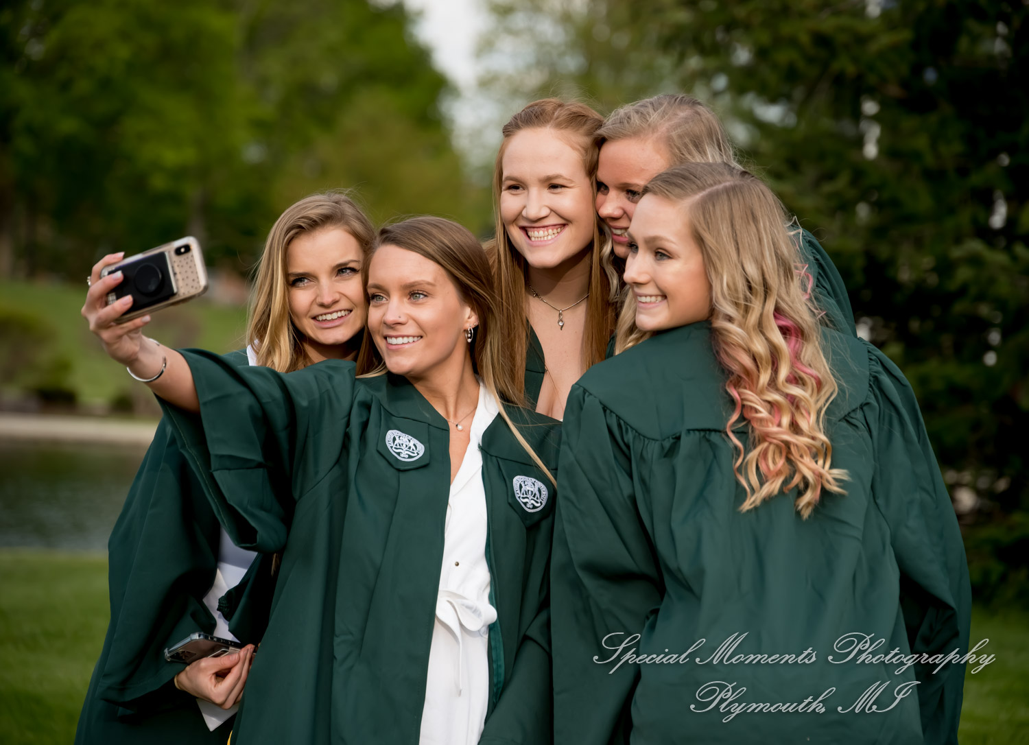 Eastern Michigan University graduation photograph