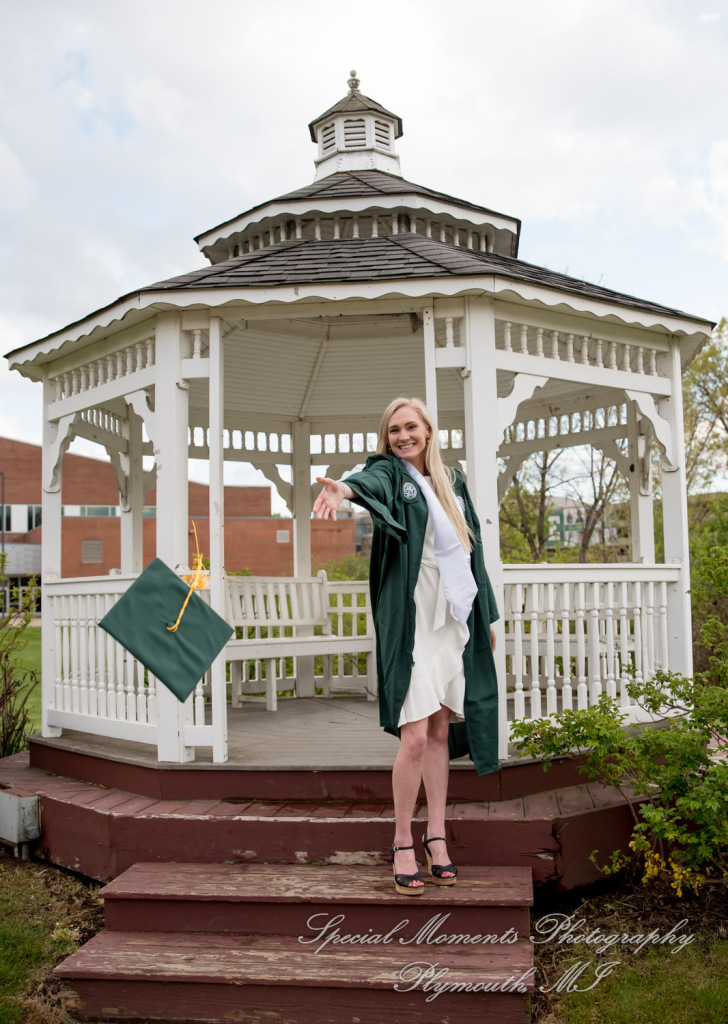 Eastern Michigan University graduation photograph