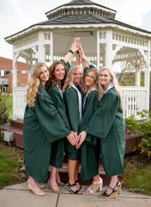 Eastern Michigan University graduation photograph