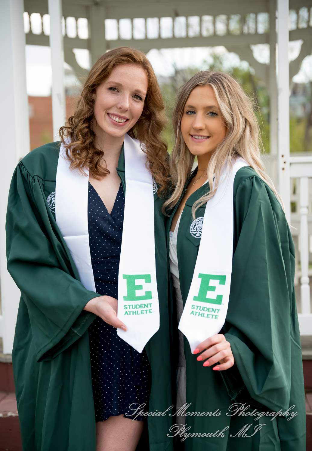 Eastern Michigan University graduation photograph