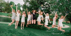 Eastern Michigan University graduation photograph