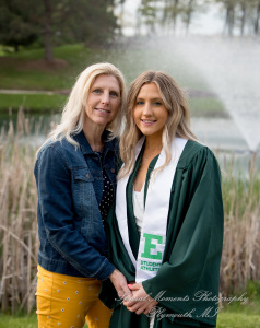Eastern Michigan University graduation photograph