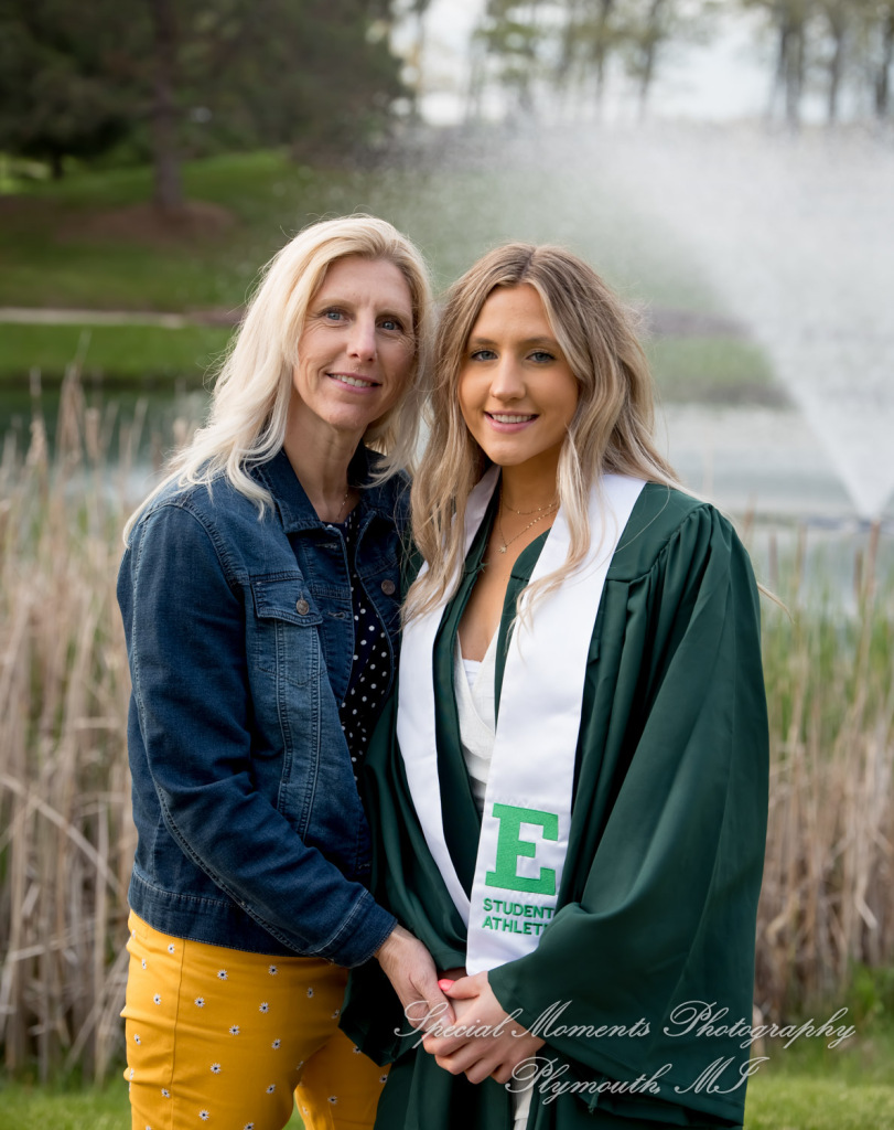 Eastern Michigan University graduation photograph