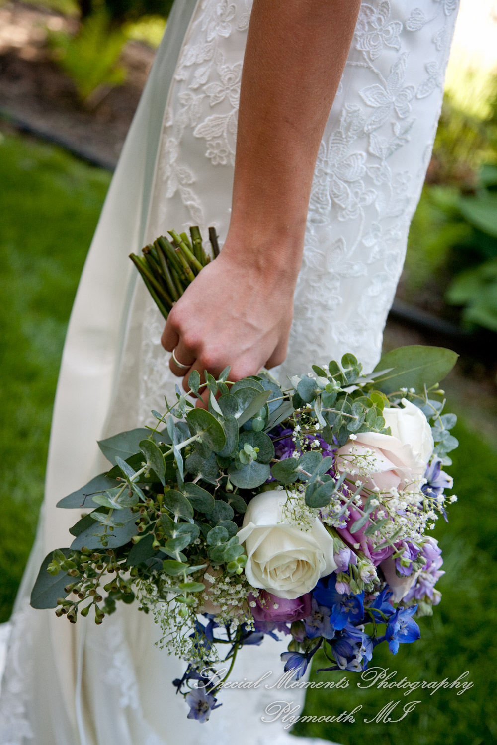 Andrea & Kody at Wellers West Garden Saline MI wedding photography