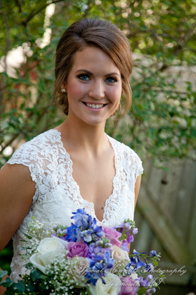 Andrea & Kody at Wellers West Garden Saline MI wedding photography