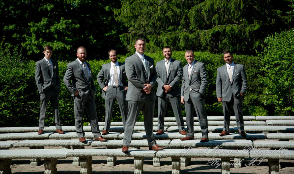 Andrea & Kody at Wellers West Garden Saline MI wedding photography