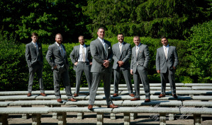 Andrea & Kody at Wellers West Garden Saline MI wedding photography