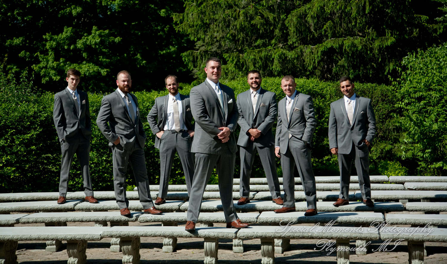 Andrea & Kody at Wellers West Garden Saline MI wedding photography