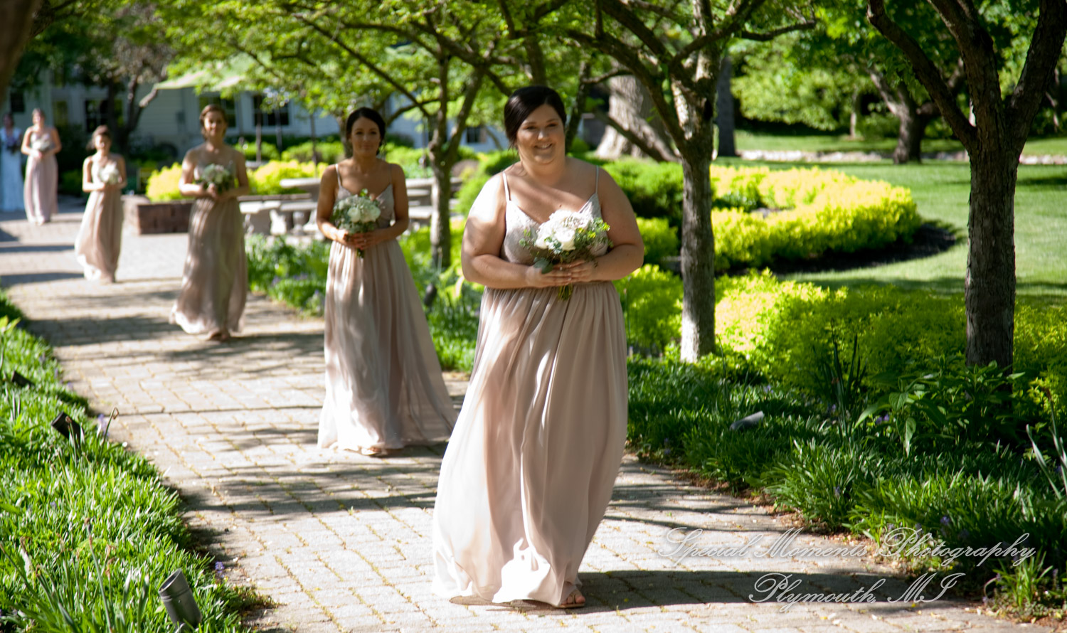 Andrea & Kody at Wellers West Garden Saline MI wedding photography