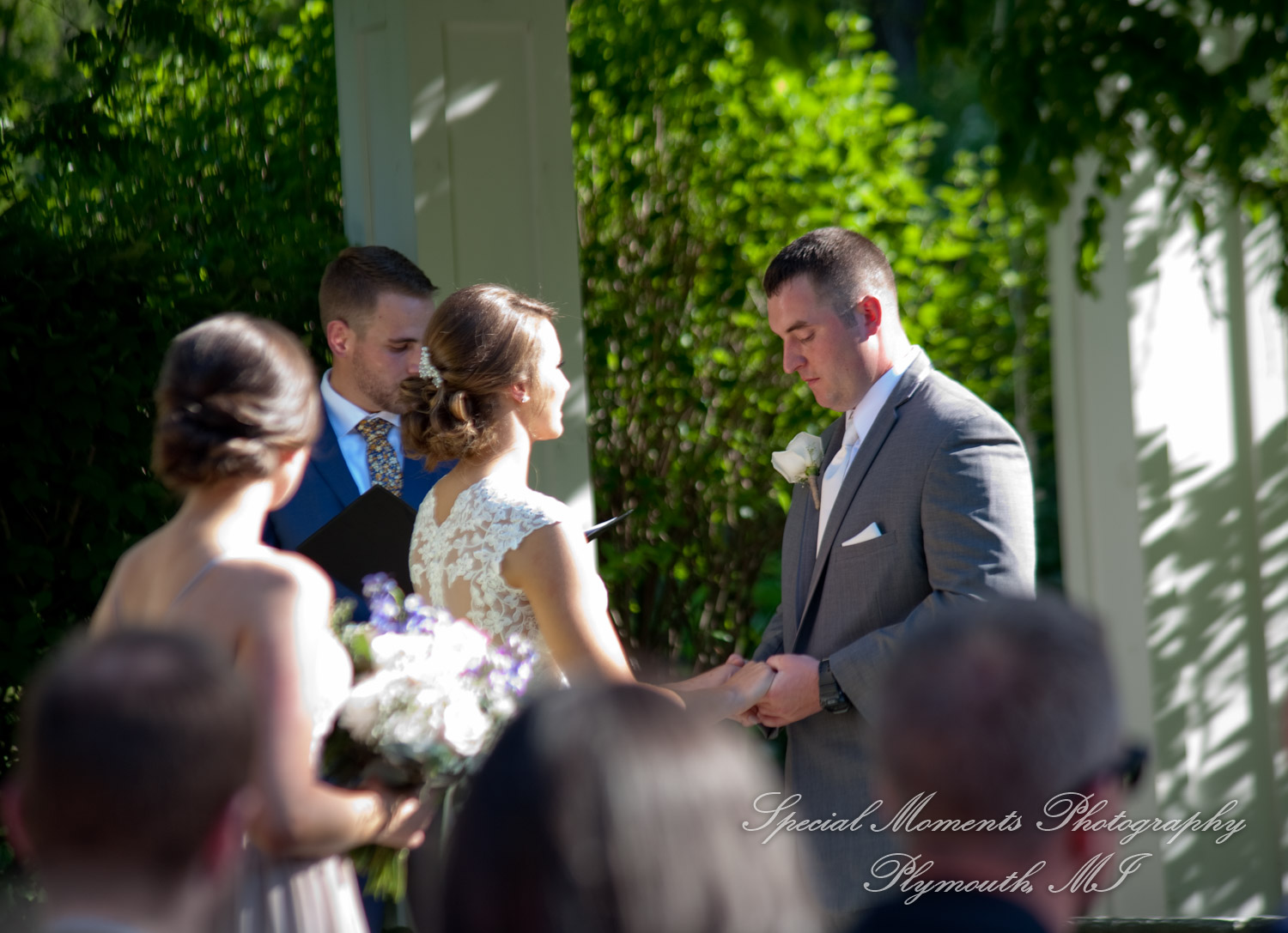 Andrea & Kody at Wellers West Garden Saline MI wedding photography