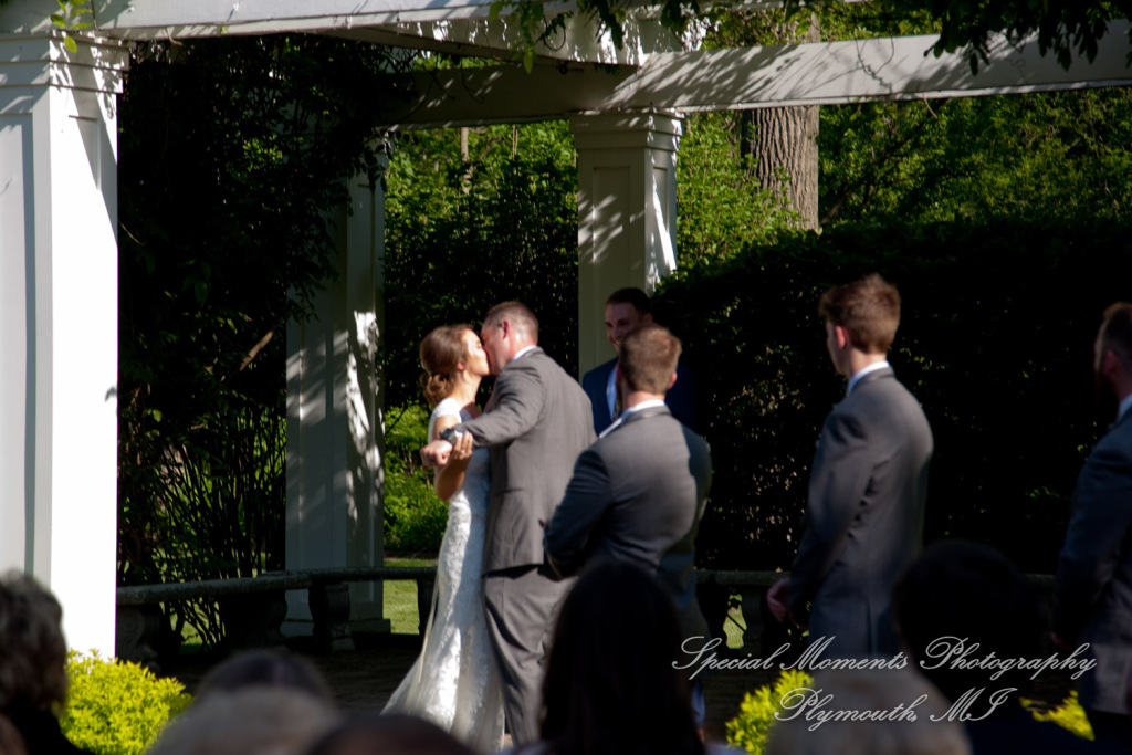 Andrea & Kody at Wellers West Garden Saline MI wedding photography