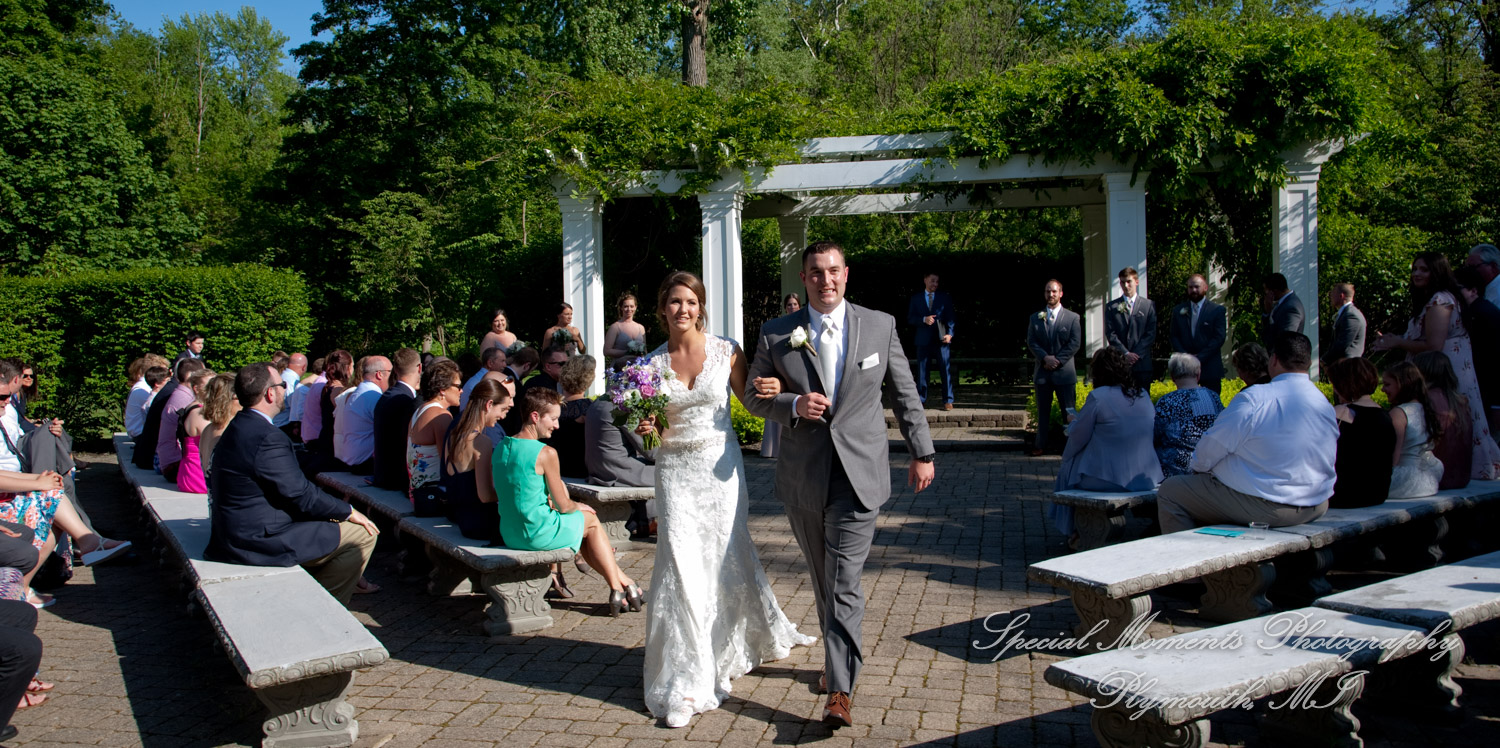 Andrea & Kody at Wellers West Garden Saline MI wedding photography