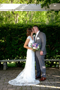 Andrea & Kody at Wellers West Garden Saline MI wedding photography