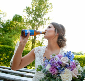 Andrea & Kody at Wellers West Garden Saline MI wedding photography