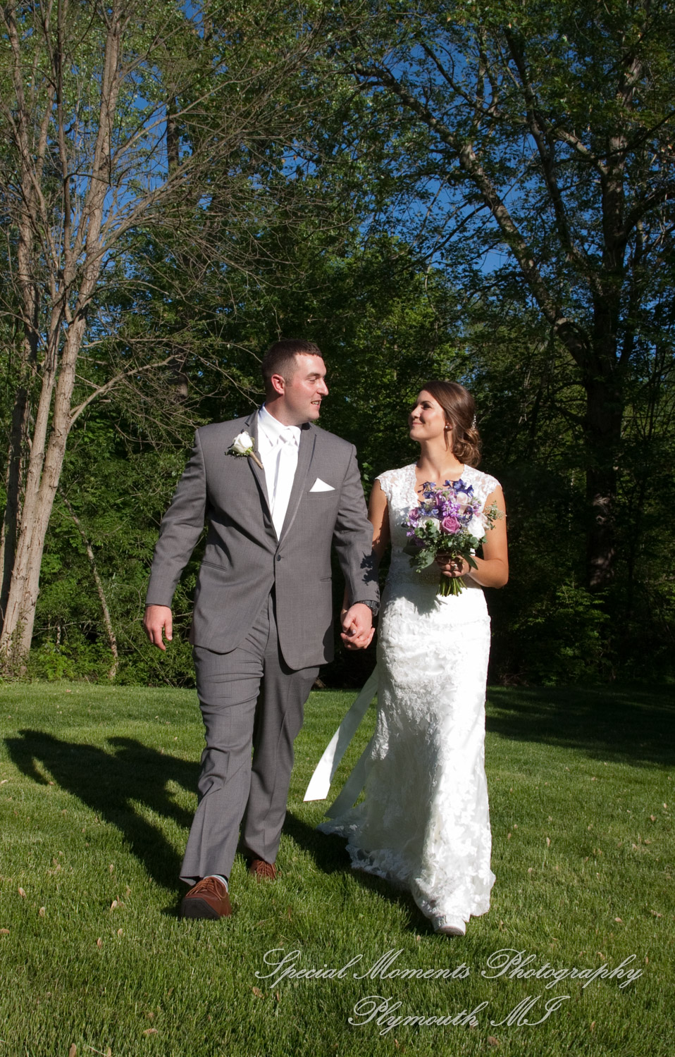 Andrea & Kody at Wellers West Garden Saline MI wedding photography