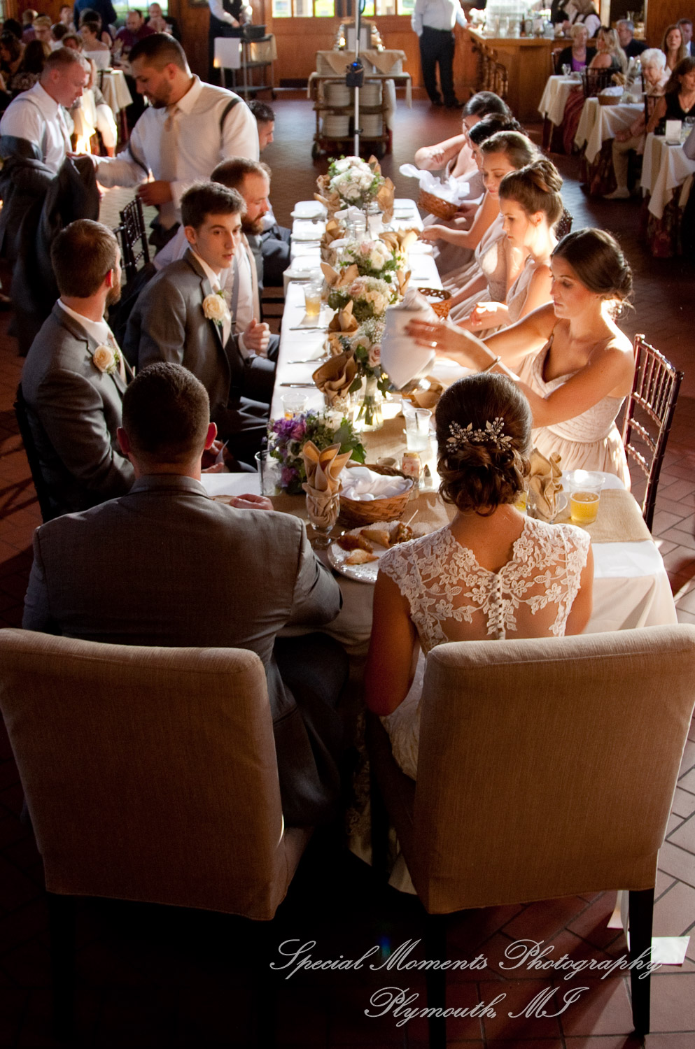 Andrea & Kody at Wellers West Garden Saline MI wedding photography