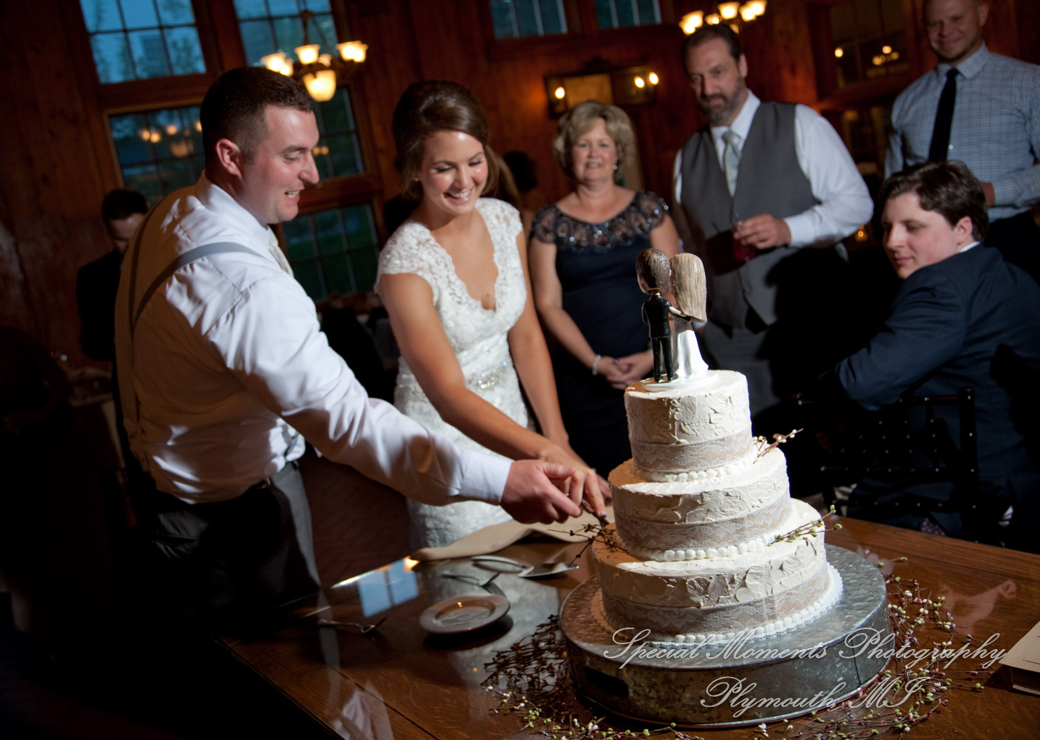 Andrea & Kody at Wellers West Garden Saline MI wedding photography