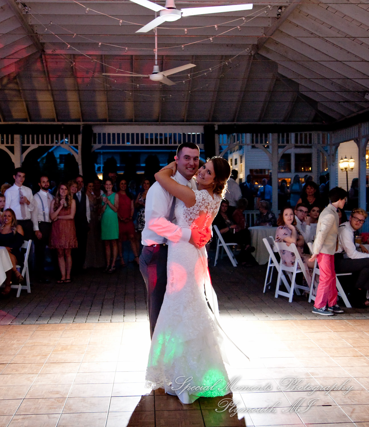 Andrea & Kody at Wellers West Garden Saline MI wedding photography