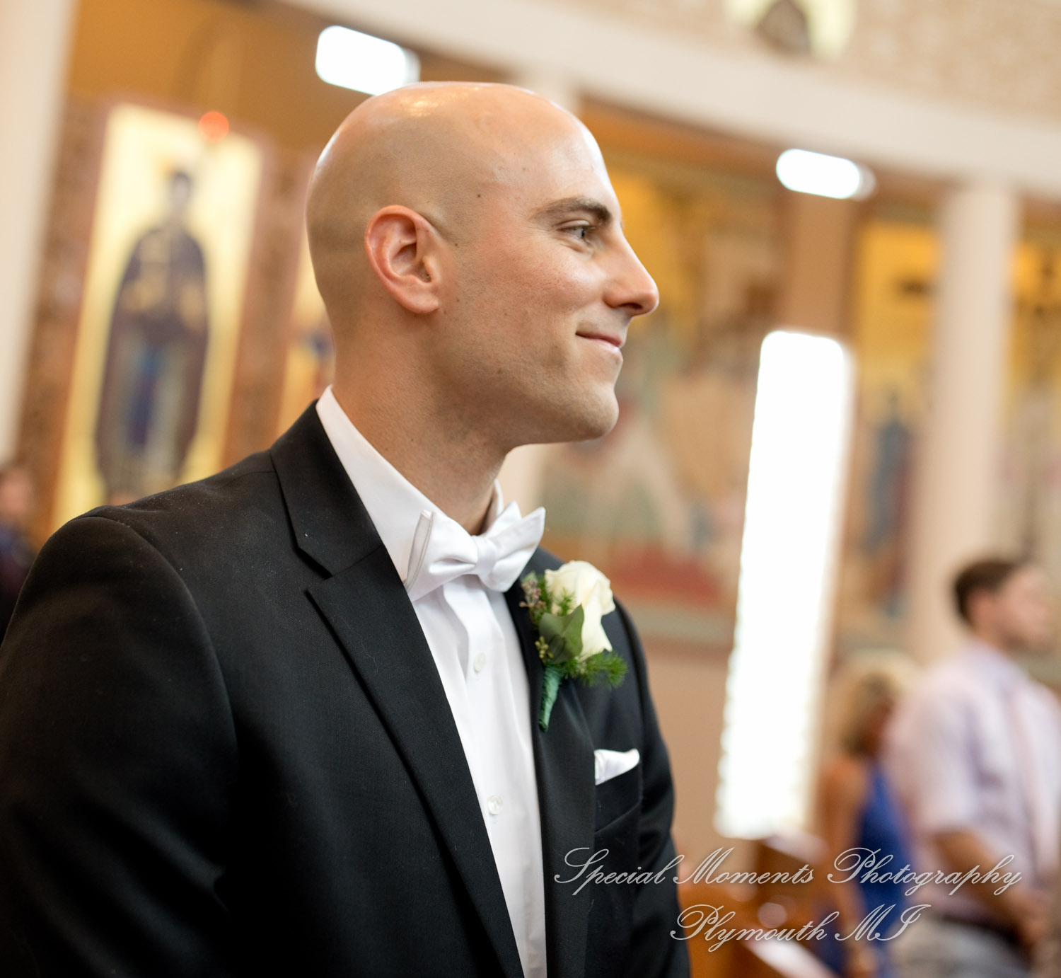 Erika & Mark at St. Nicholas Greek Orthodox Troy wedding photography
