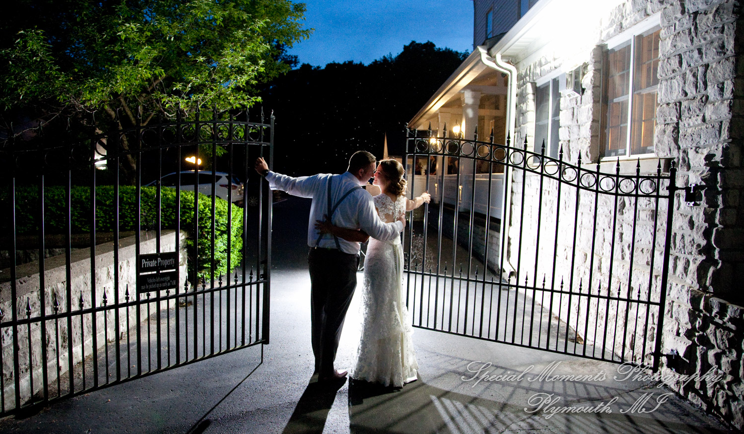 Andrea & Kody at Wellers West Garden Saline MI wedding photography