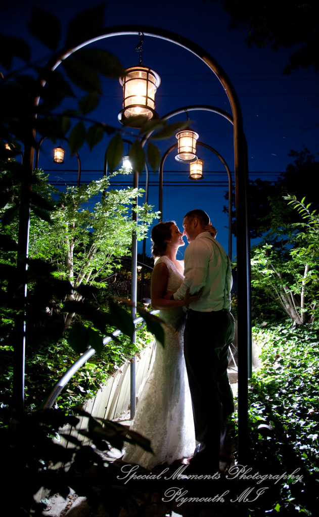 Andrea & Kody at Wellers West Garden Saline MI wedding photography
