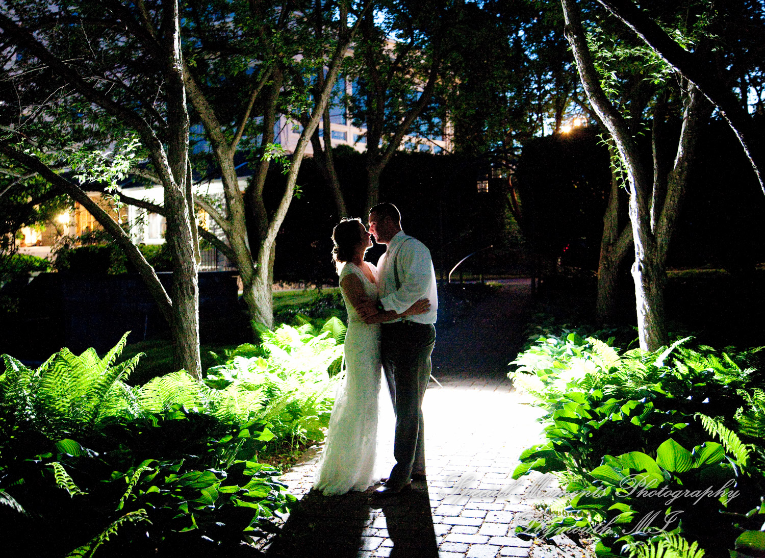 Andrea & Kody at Wellers West Garden Saline MI wedding photography