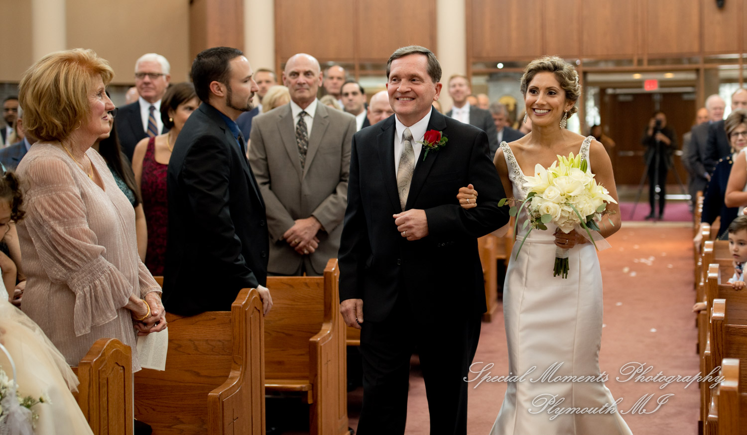 Erika & Mark at St. Nicholas Greek Orthodox Troy wedding photography