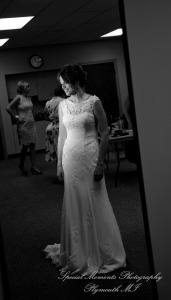 Molly & Daniel at Christ The King Catholic Ann Arbor MI wedding photography