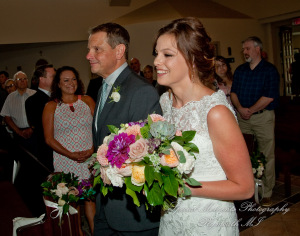Molly & Daniel at Christ The King Catholic Ann Arbor MI wedding photography