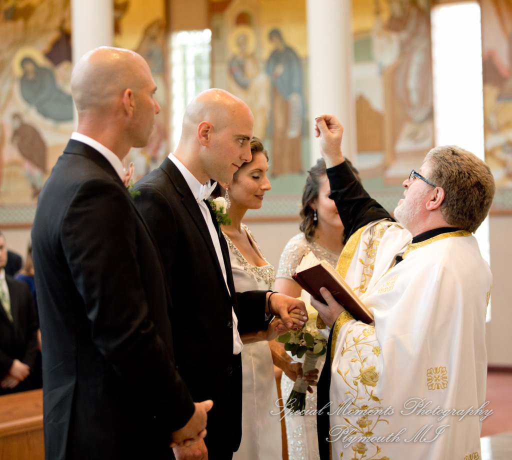 Erika & Mark at St. Nicholas Greek Orthodox Troy wedding photography