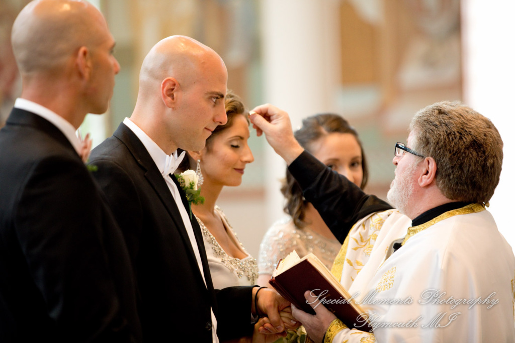 Erika & Mark at St. Nicholas Greek Orthodox Troy wedding photography