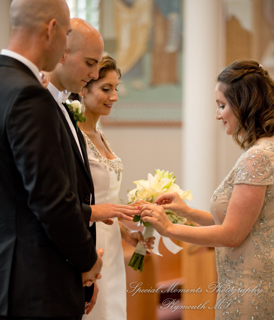 Erika & Mark at St. Nicholas Greek Orthodox Troy wedding photography
