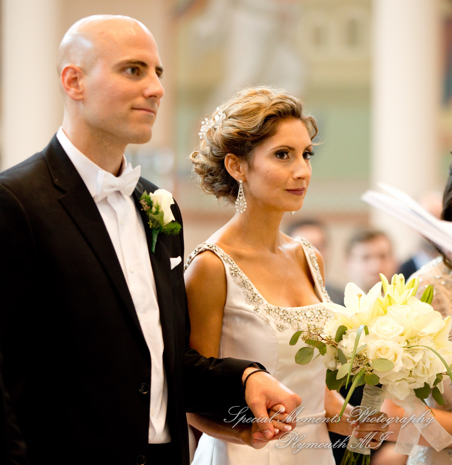 Erika & Mark at St. Nicholas Greek Orthodox Troy wedding photography