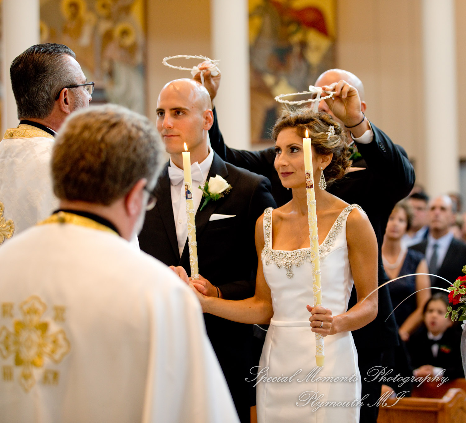 Erika & Mark at St. Nicholas Greek Orthodox Troy wedding photography
