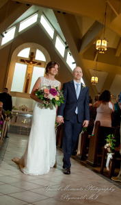 Molly & Daniel at Christ The King Catholic Ann Arbor MI wedding photography