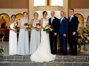 Molly & Daniel at Christ The King Catholic Ann Arbor MI wedding photography