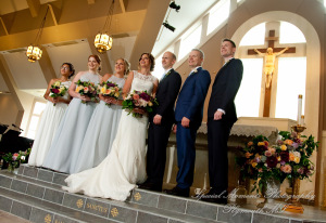 Molly & Daniel at Christ The King Catholic Ann Arbor MI wedding photography