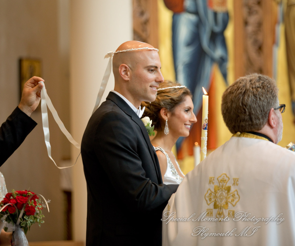 Erika & Mark at St. Nicholas Greek Orthodox Troy wedding photography