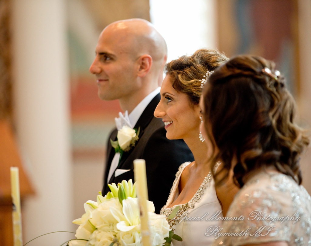 Erika & Mark at St. Nicholas Greek Orthodox Troy wedding photography