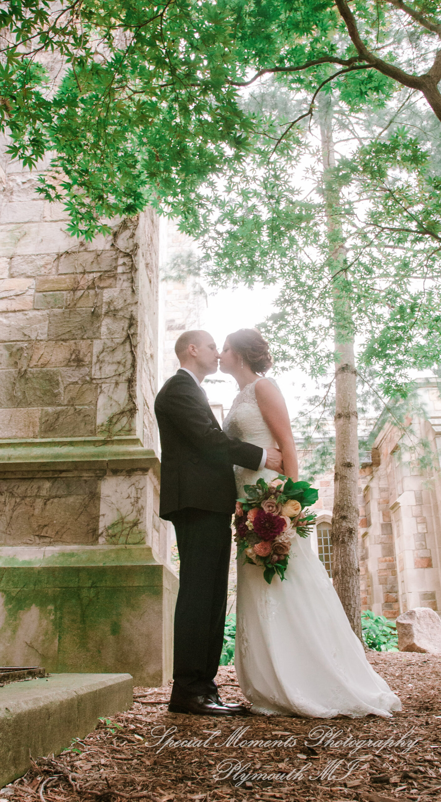 Molly & Daniel at Christ The King Catholic Ann Arbor MI wedding photography