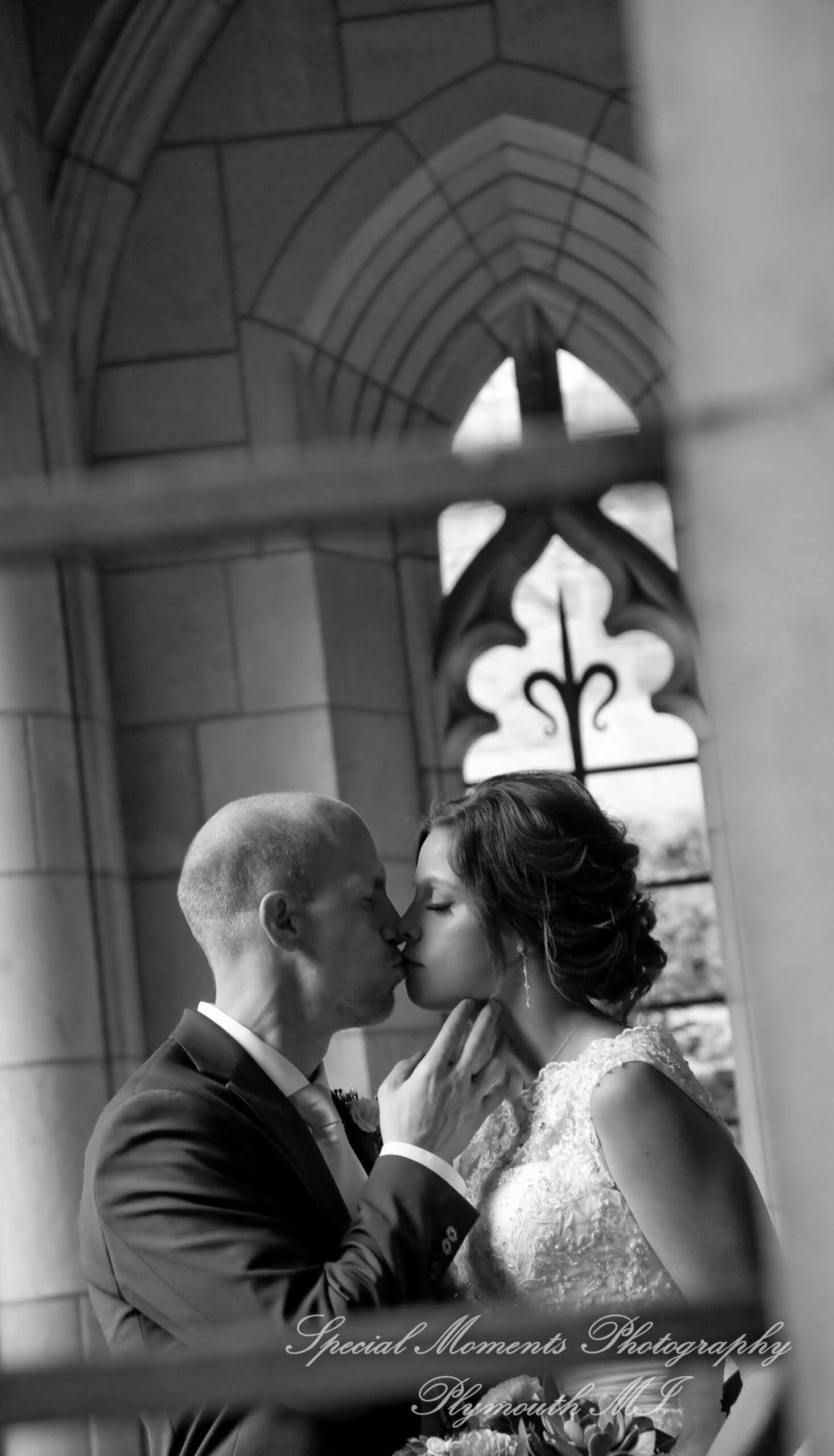 Molly & Daniel at Christ The King Catholic Ann Arbor MI wedding photography