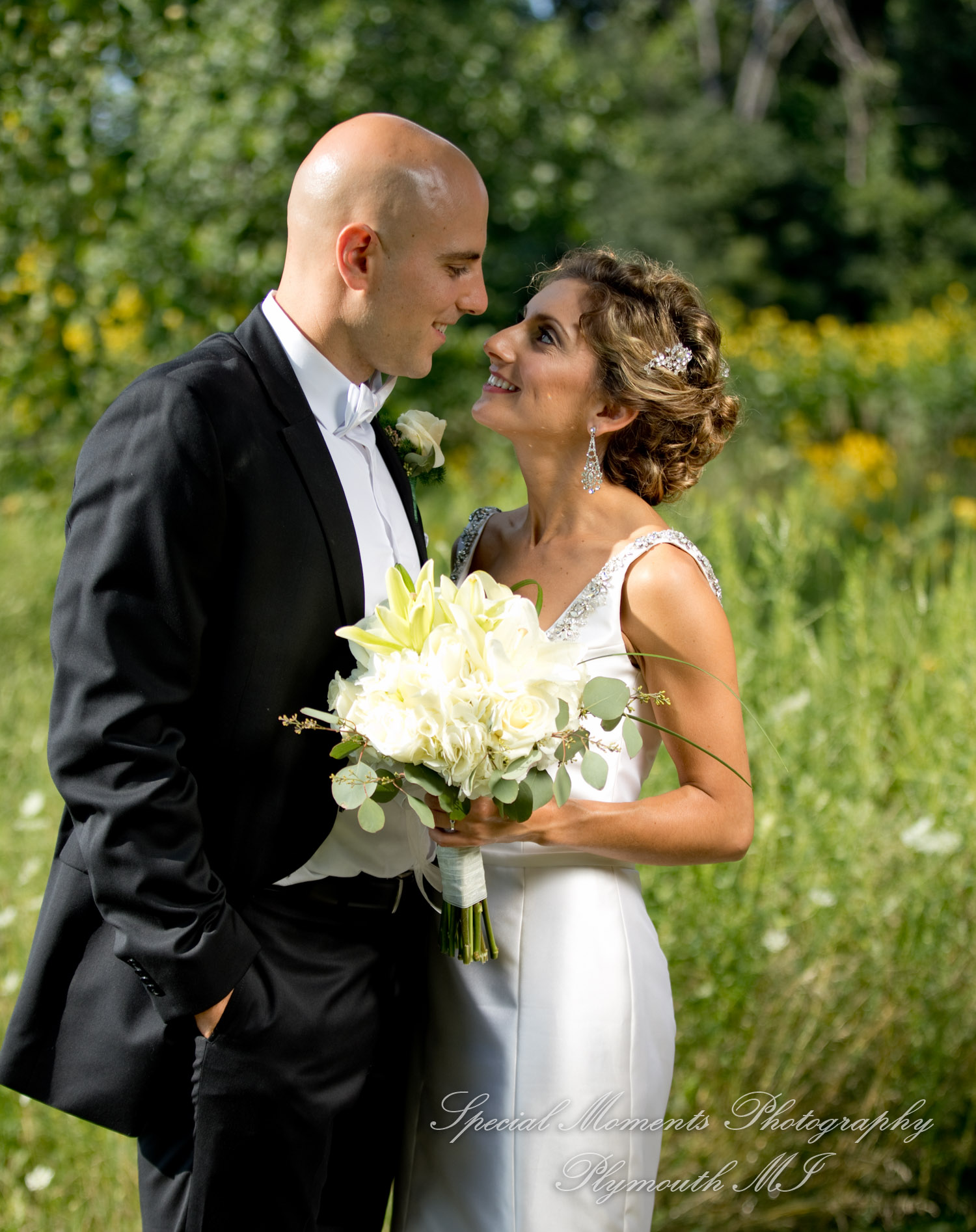 Erika & Mark at St. Nicholas Greek Orthodox Troy wedding photography