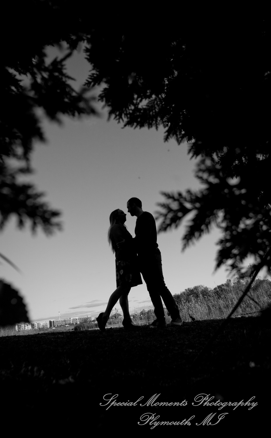 Elizabeth & Joe at Robert Long Park Commerce Twp. MI engagement photography