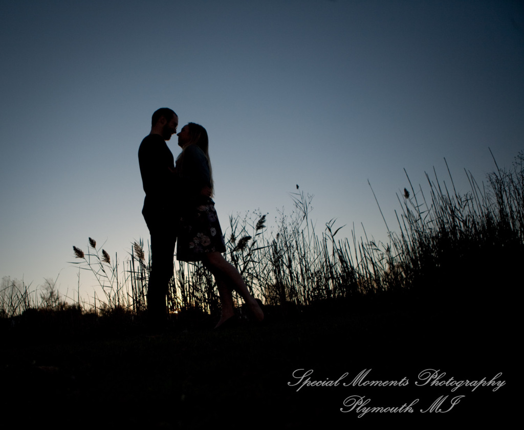 Elizabeth & Joe at Robert Long Park Commerce Twp. MI engagement photography
