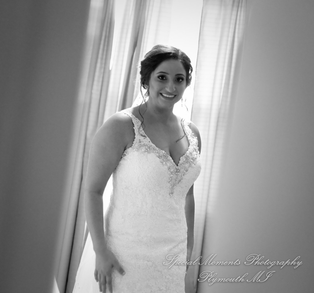 Stefanie & David at St. John Greek Orthodox Sterling Hts. MI wedding photography