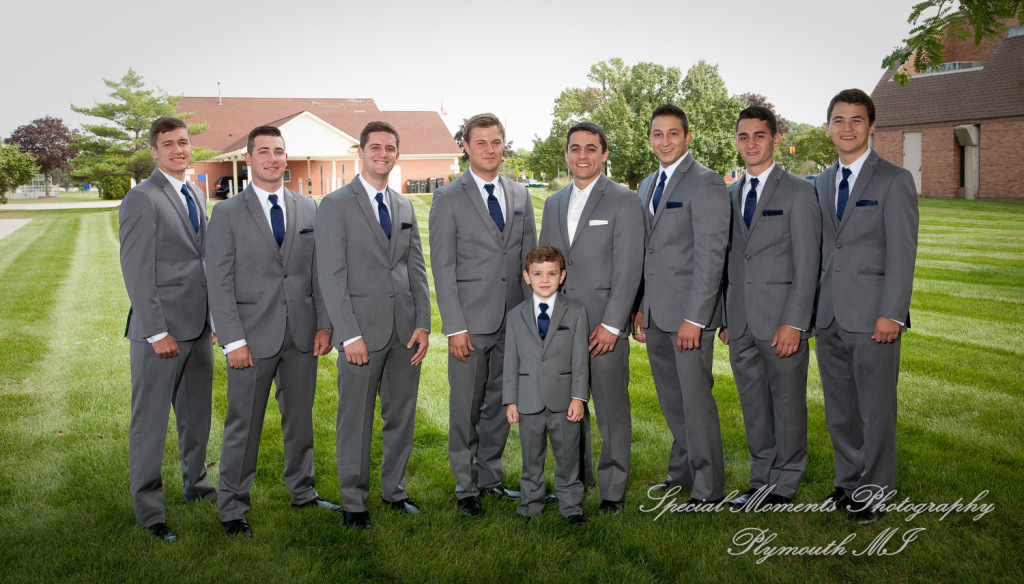 Stefanie & David at St. John Greek Orthodox Sterling Hts. MI wedding photography