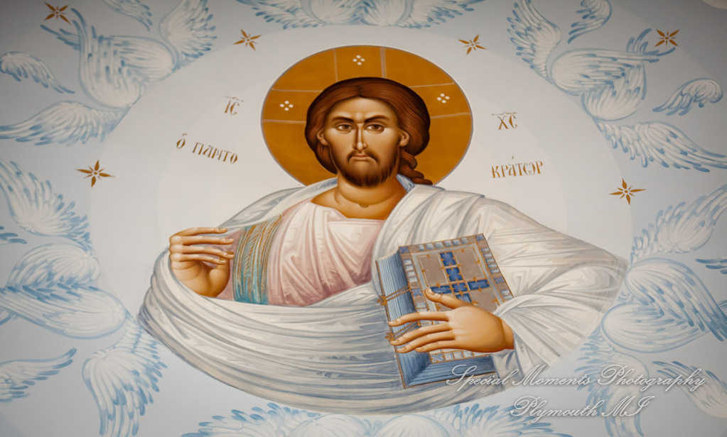 Stefanie & David at St. John Greek Orthodox Sterling Hts. MI wedding photography