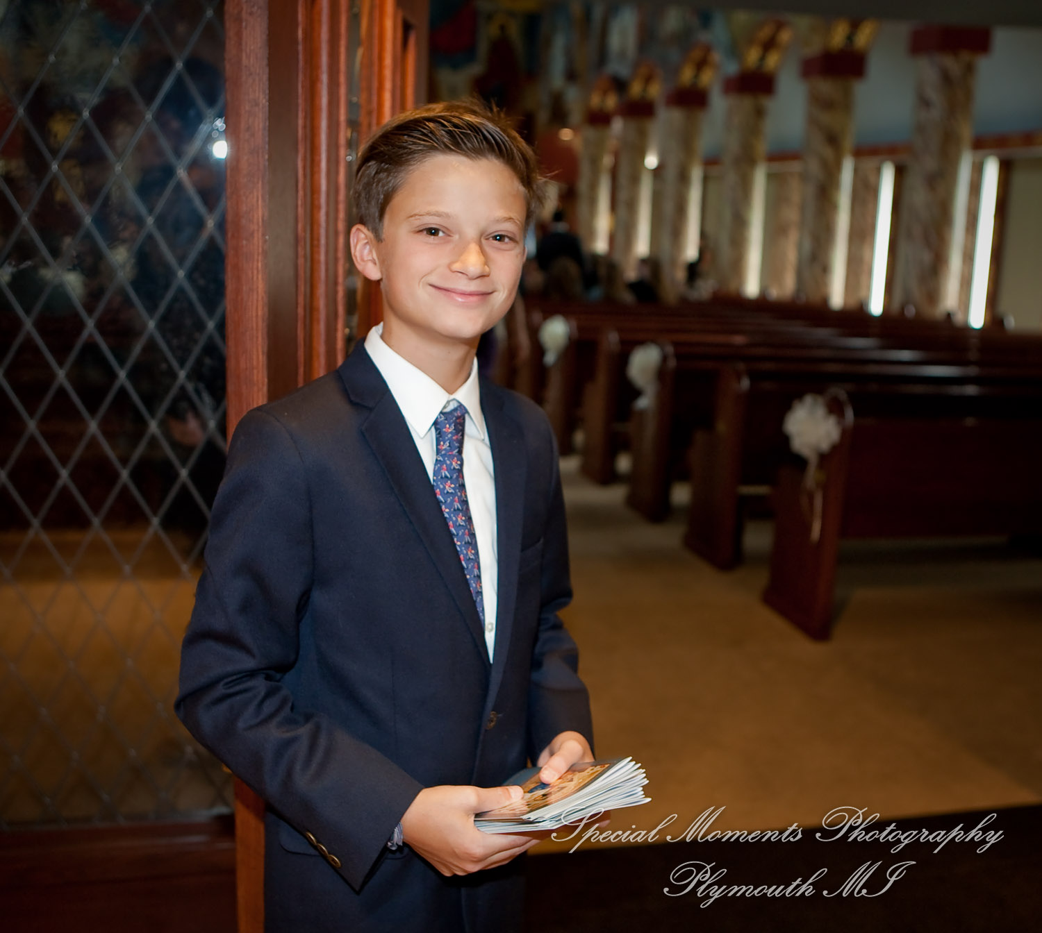 Stefanie & David at St. John Greek Orthodox Sterling Hts. MI wedding photography