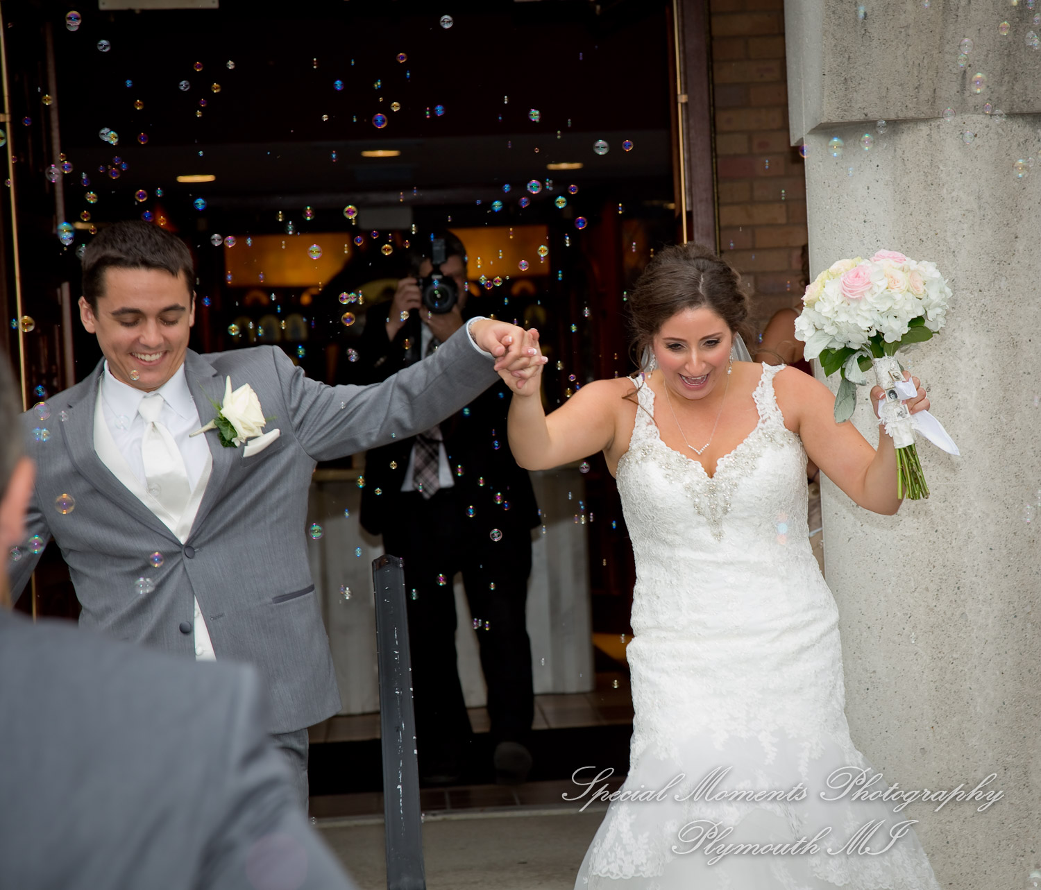 Stefanie & David at St. John Greek Orthodox Sterling Hts. MI wedding photography
